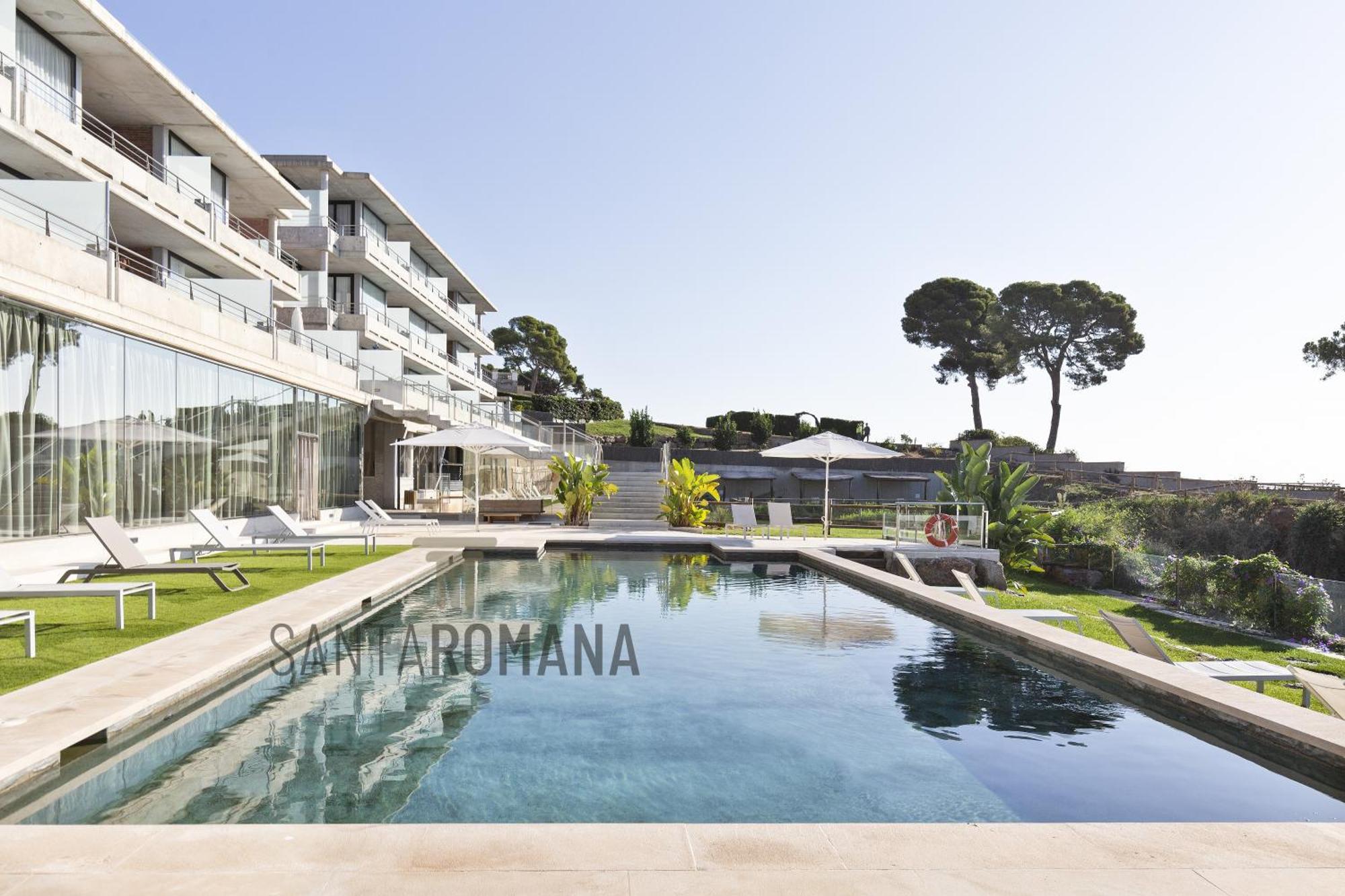 Santa Romana Apartments & Suites Caldes D'Estrach Eksteriør billede