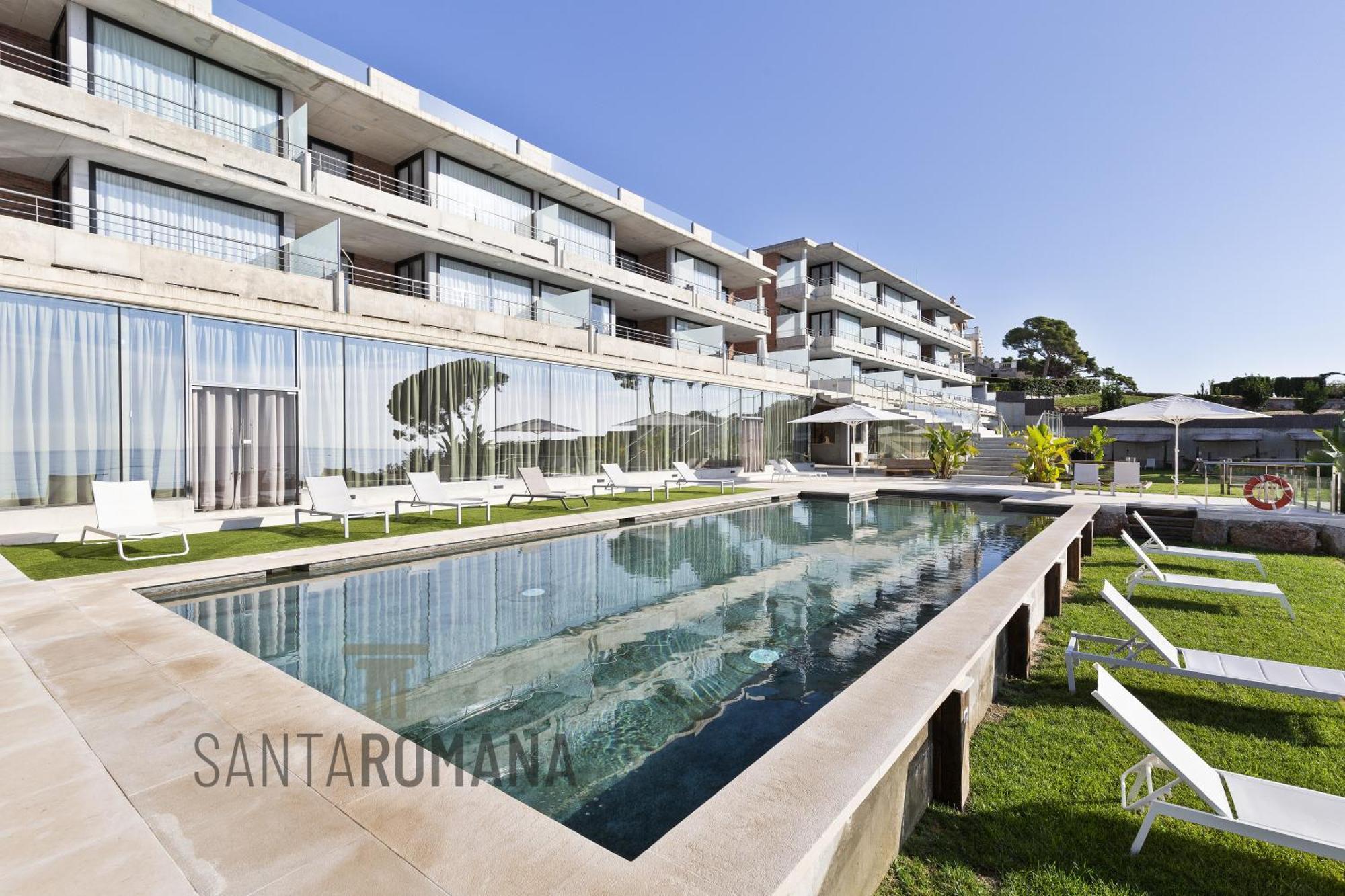 Santa Romana Apartments & Suites Caldes D'Estrach Eksteriør billede