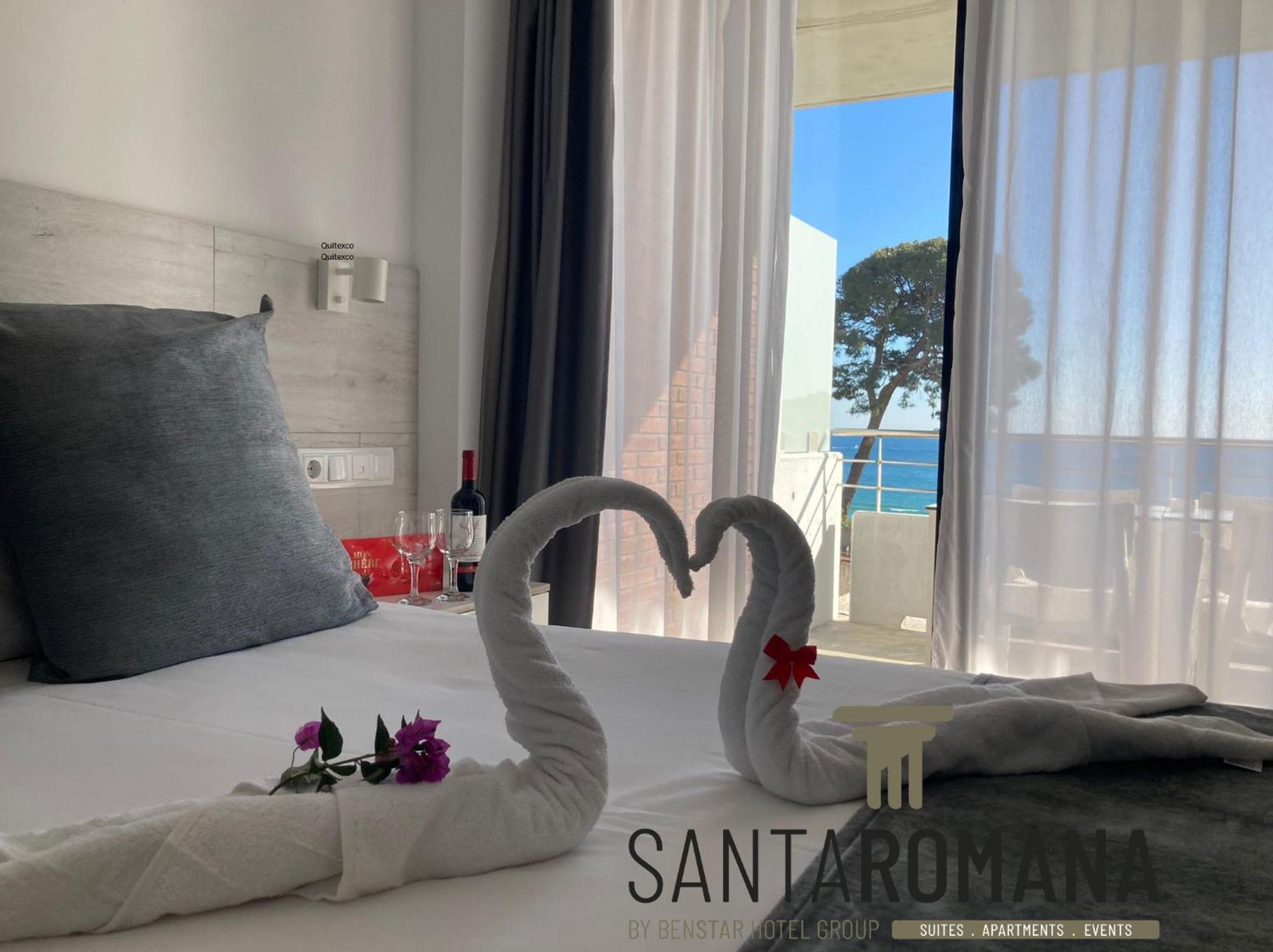 Santa Romana Apartments & Suites Caldes D'Estrach Eksteriør billede